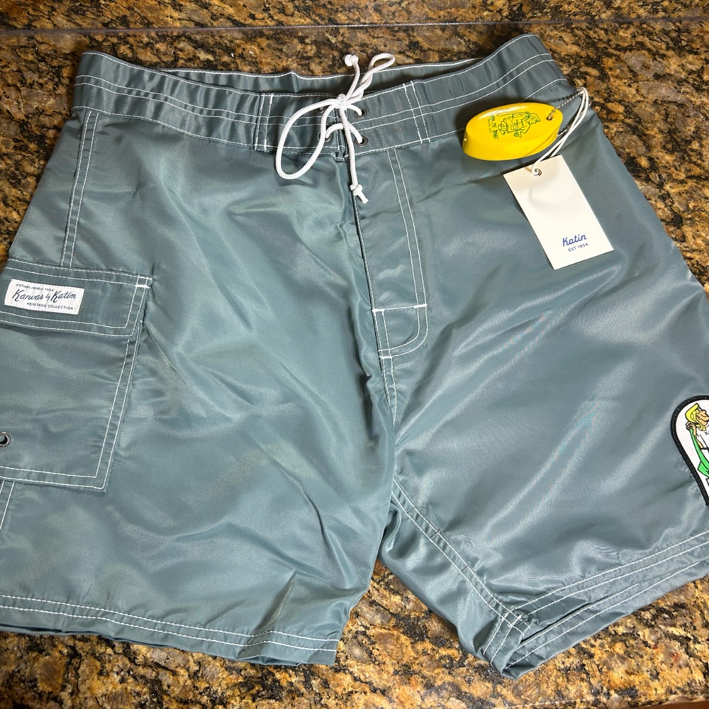 🎉2/$55🎉 NWT SALE! Katin Mens Waterman Trunk Surf Board Shorts Nylon